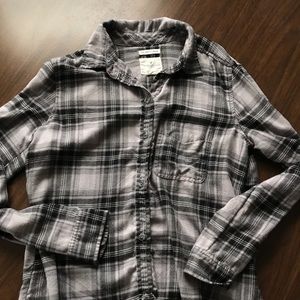 American Eagle Boyfriend Button Down Flannel